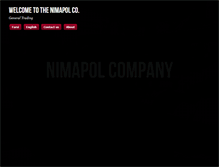 Tablet Screenshot of nimapol.com
